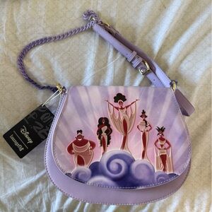 Loungefly shoulder bag featuring The Muses from Hercules